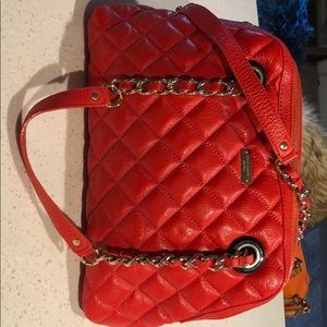 Kate spade red shoulder bag